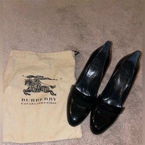 black burberry strap heels|Burberry heels sale.